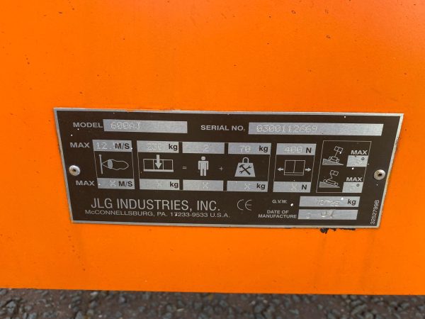 JLG 600AJ - Image 3
