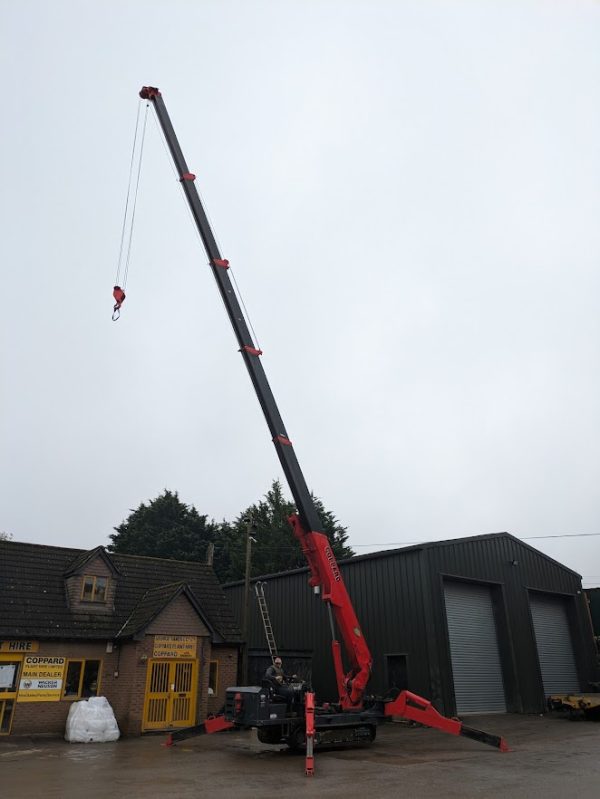 UNIC URW706 Spider crane - Image 9