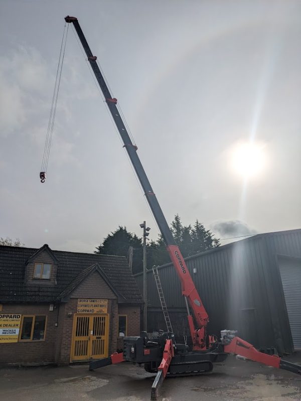 UNIC URW706 Spider crane - Image 11