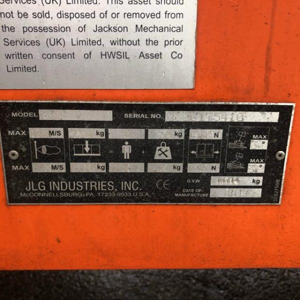 JLG 600AJ - Image 9