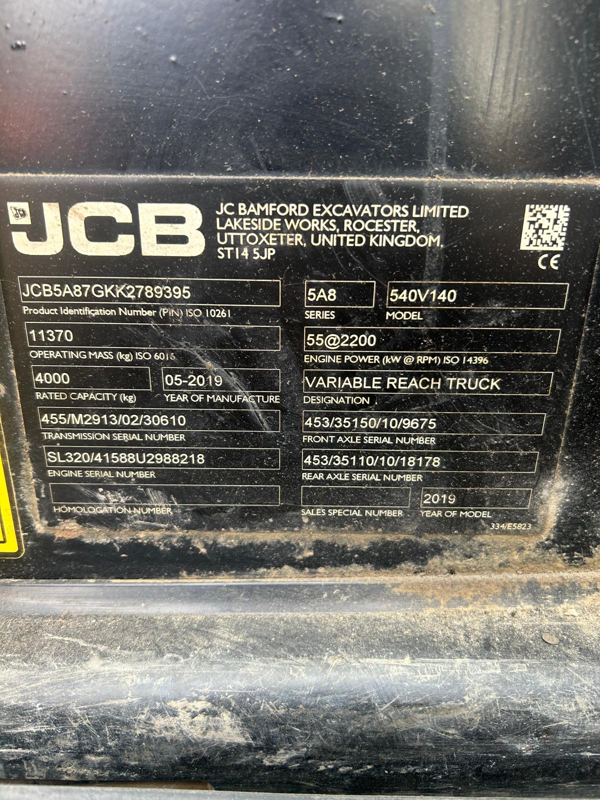 JCB 540v140 Telehandler - Image 13